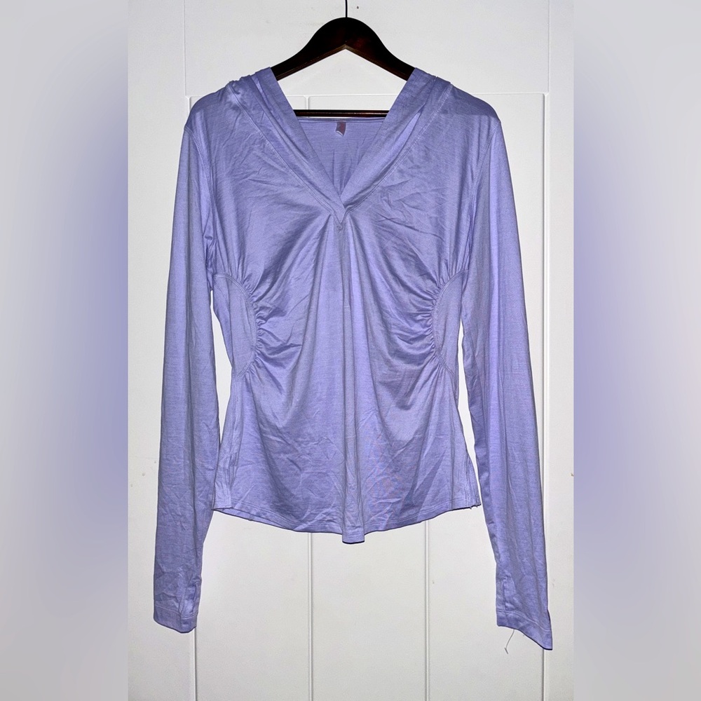 FP Movement By‎ Free People Illuminate LayerHooded Top Women XL Athletic Workout